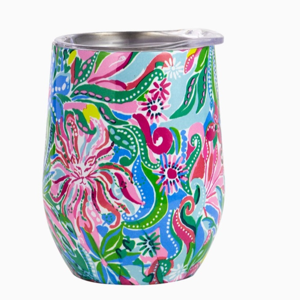 Lilly Pulitzer Wine Travel Tumbler
